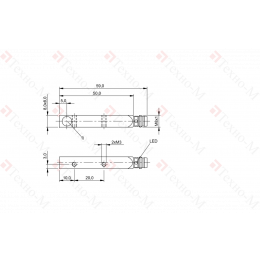 Индуктивный датчик Balluff BES Q08ZC-POC30B-S49G
