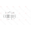 Индуктивный датчик Balluff BES M12MF1-PSC30A-S04G-W01