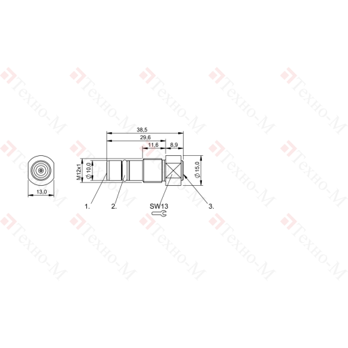 Емкостной датчик Balluff BCS Z094401-XXS20B-SZ02-T07