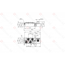 Распределительная коробка Balluff BPI 4M304N-5K-B0-SM4CT