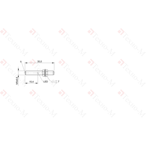 Индуктивный датчик Balluff BES M05ED-POC15B-S26G