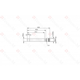 Индуктивный датчик Balluff BES G06EF-PSC40F-S49G