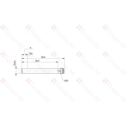 Индуктивный датчик Balluff BES G06MI-NSC40B-S49G