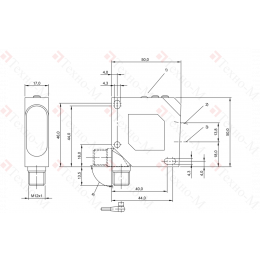 Оптический датчик расстояния Balluff BOD 26K-LA01-S4-C