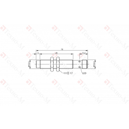Индуктивный датчик Balluff BES M12MG2-GNX40F-S04G-EXC