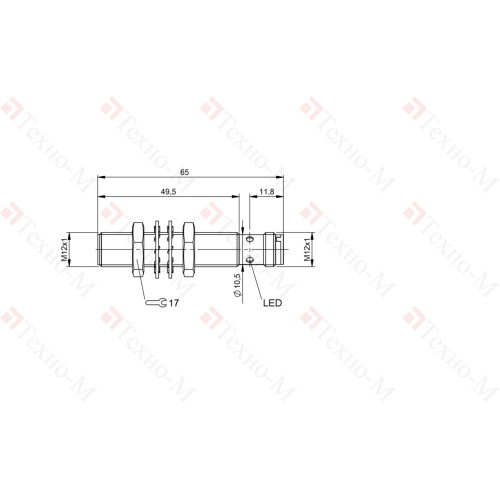 Индуктивный датчик Balluff BES M12MI-NSC20B-S04G