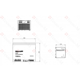 Блок питания Balluff BAE PS-XA-3Y-24-200-007-SA2