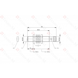 RFID головка чтения/записи Balluff BIS M-414-045-401-07-S4