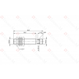 Индуктивный датчик Balluff BES M12ML-PSC30A-S04G-W01