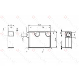 Магнитный энкодер Balluff BML-S1C0-Q53R-M400-R0-KA05