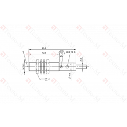 Оптический датчик Balluff BOS 12M-NA-LE10-03
