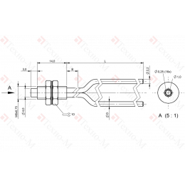 Оптоволоконный кабель Balluff BFO D22-XB-LB-EAK-15-02