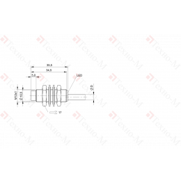 Индуктивный датчик Balluff BES 516-357-E4-Y-03