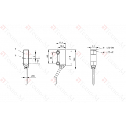 Оптический датчик Balluff BOS R020K-PS-RF12-02