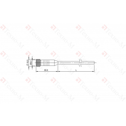 Разъем с кабелем Balluff BKS-S 48-15-CP-10