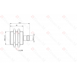 Индуктивный датчик расстояния Balluff BAW M30EE-ICD10B-S04G-L01