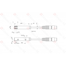 Оптический датчик Balluff BOS Q08M-UUI-KH22-00,2-S49