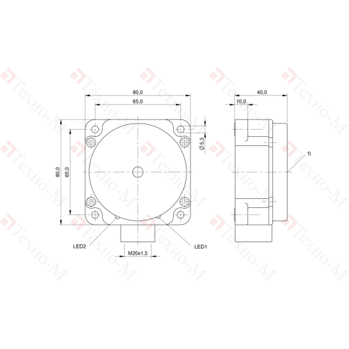 Индуктивный датчик Balluff BES 517-140-M5-H
