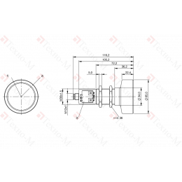Ультразвуковой датчик расстояния Balluff BUS M30E1-XC-60/600-S92K