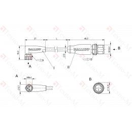 Соединительный кабель Balluff BCC M323-M413-3E-602-EX43T2-006