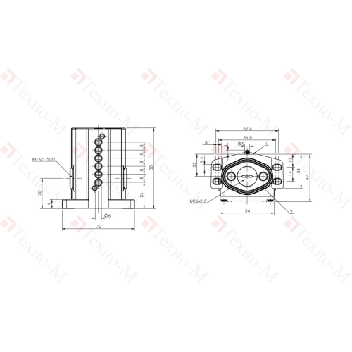 Блочный выключатель Balluff BNS 819-B06-R08-46-11