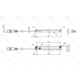 Датчик линейных перемещений Balluff BMP 01-EL1PP21A-0128-00-P00,5-S4