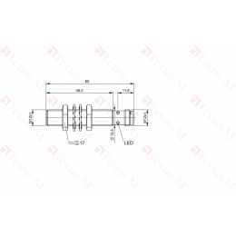 Индуктивный датчик Balluff BES M12MI-PSIC20C-S04G