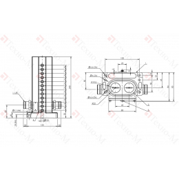Блочный выключатель Balluff BNS 813-D12-R16-100-12-12-FD-S90S