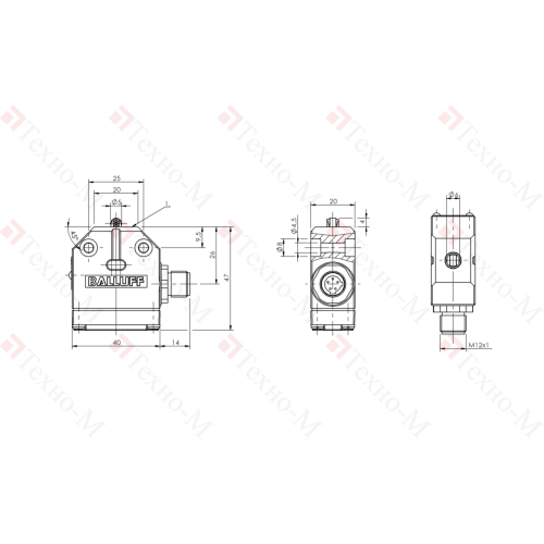 Одиночный выключатель Balluff BNS 819-99-R-11-S80