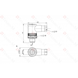 Разъем Balluff BCC M445-0000-2A-000-41X575-000