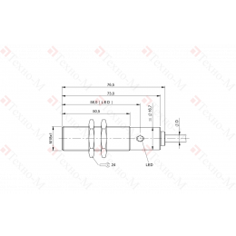 Индуктивный датчик Balluff BES 516-326-G-BO-C-PU-02