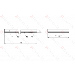 Магнитная лента для линейных энкодеров Balluff BML-M07-I68-A0-M1000-R0000