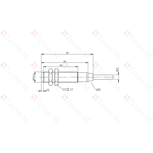 Индуктивный датчик Balluff BES M12EG2-PSC20B-BV02-EXF