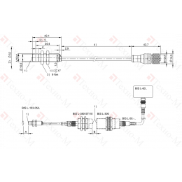 RFID Антенна Balluff BIS L-380-06/BU-PU1-01,8