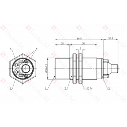 Емкостной датчик уровня Balluff BCS M30BBM2-NPC30G-S04G