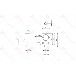 RFID головка чтения/записи Balluff BIS M-410-068-001-02-S115