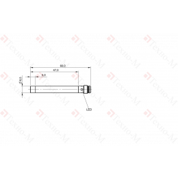 Индуктивный датчик Balluff BES G06EH-PSC40F-S49G