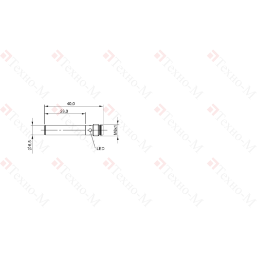 Индуктивный датчик Balluff BES G06EE-PSC20B-S49G-003