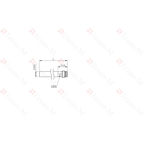 Индуктивный датчик Balluff BES G06EI-NSC30B-S49G