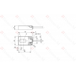 Оптический датчик Balluff BOS R01E-NS-KF20-02
