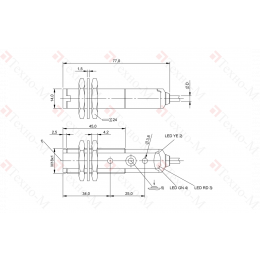 Оптический датчик Balluff BOS 18KF-PA-1HA-C-02