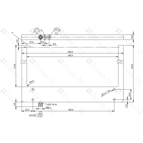 Щелевой датчик Balluff BGL 180A-001-S49