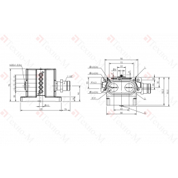 Блочный выключатель Balluff BNS 819-D05-R12-62-10-FD-S90R