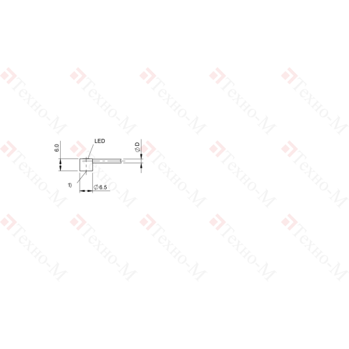 Индуктивный датчик Balluff BES G06K40-PSC20B-FP02