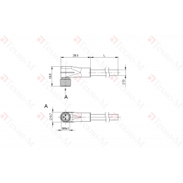 Разъем с кабелем Balluff BCC W323-0000-10-001-BW8334-020