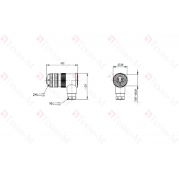 Разъем Balluff BCC A345-0000-10-000-51X5A5-000