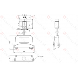 RFID головка чтения/записи Balluff BIS M-884-2-008-X