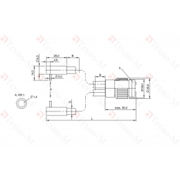 Оптоволоконный кабель Balluff BFO 18A-LFF-SMG-10-0,5