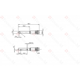 Индуктивный датчик Balluff BES 516-3042-I02-C-S49