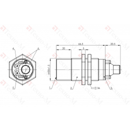 Емкостной датчик уровня Balluff BCS M30BBM2-PPCFAG-S04G